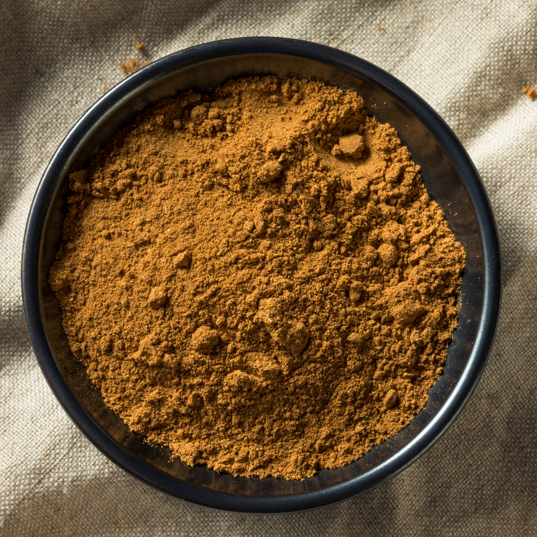Chinese Five Spice - An ancient spice mix used in Chinese cooking that combines sweet cinnamon and cloves, fennel seeds and star anise, and tongue-tingling Sichuan pepper.