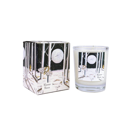 Glass Scented Candle - Winter Moon - Shiso‚ Frankincense & Vetiver