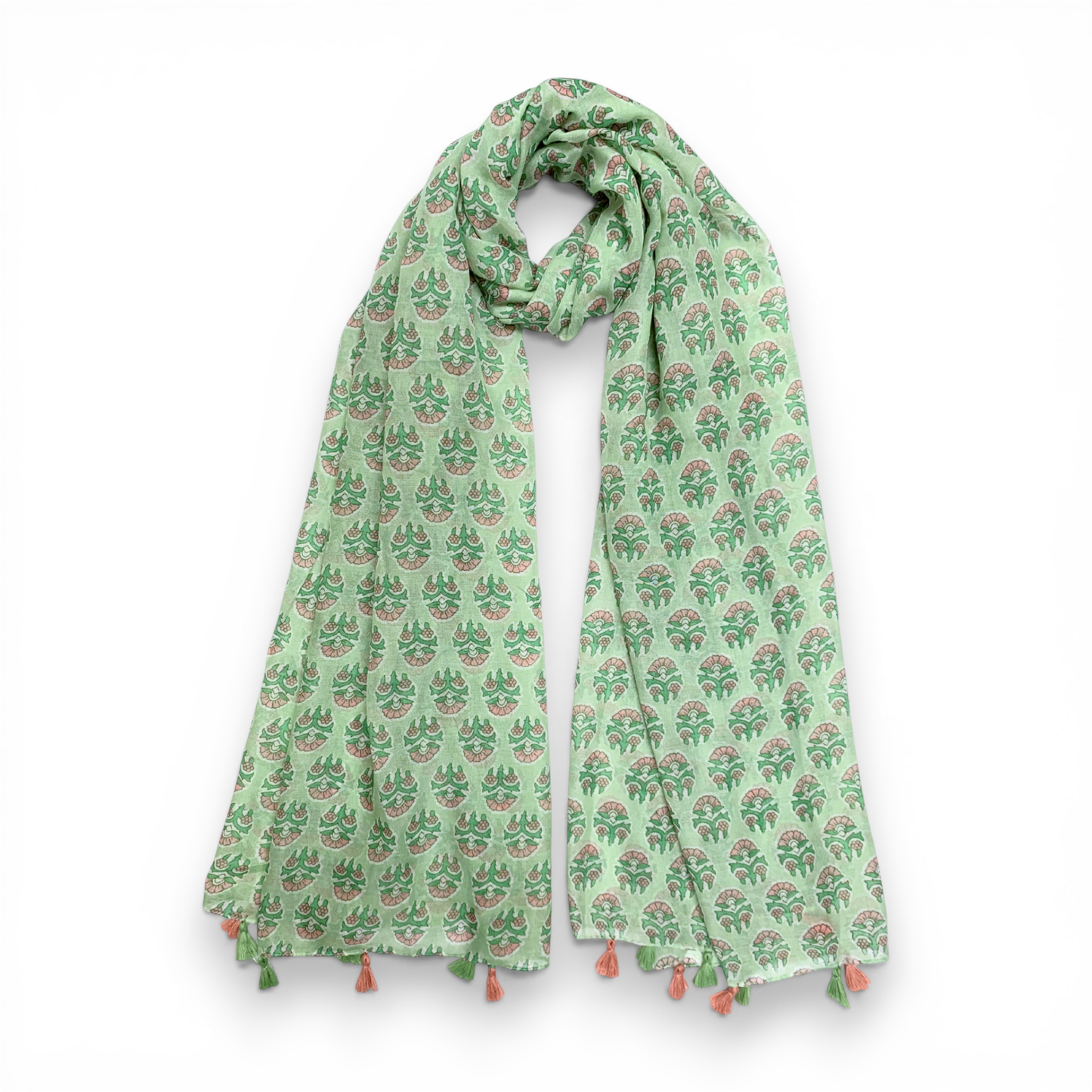 Wildflower Botanical Print Scarf