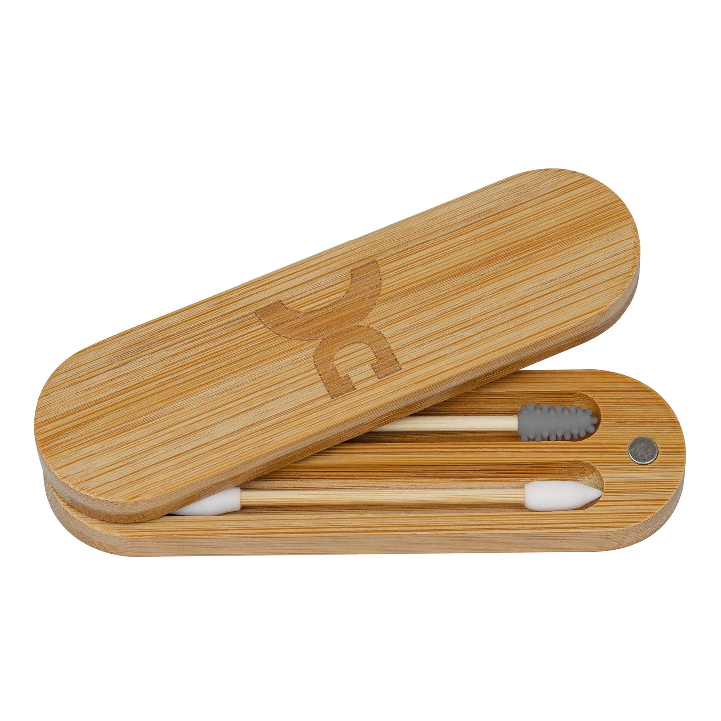 Silicone & Bamboo Cosmetic Swabs