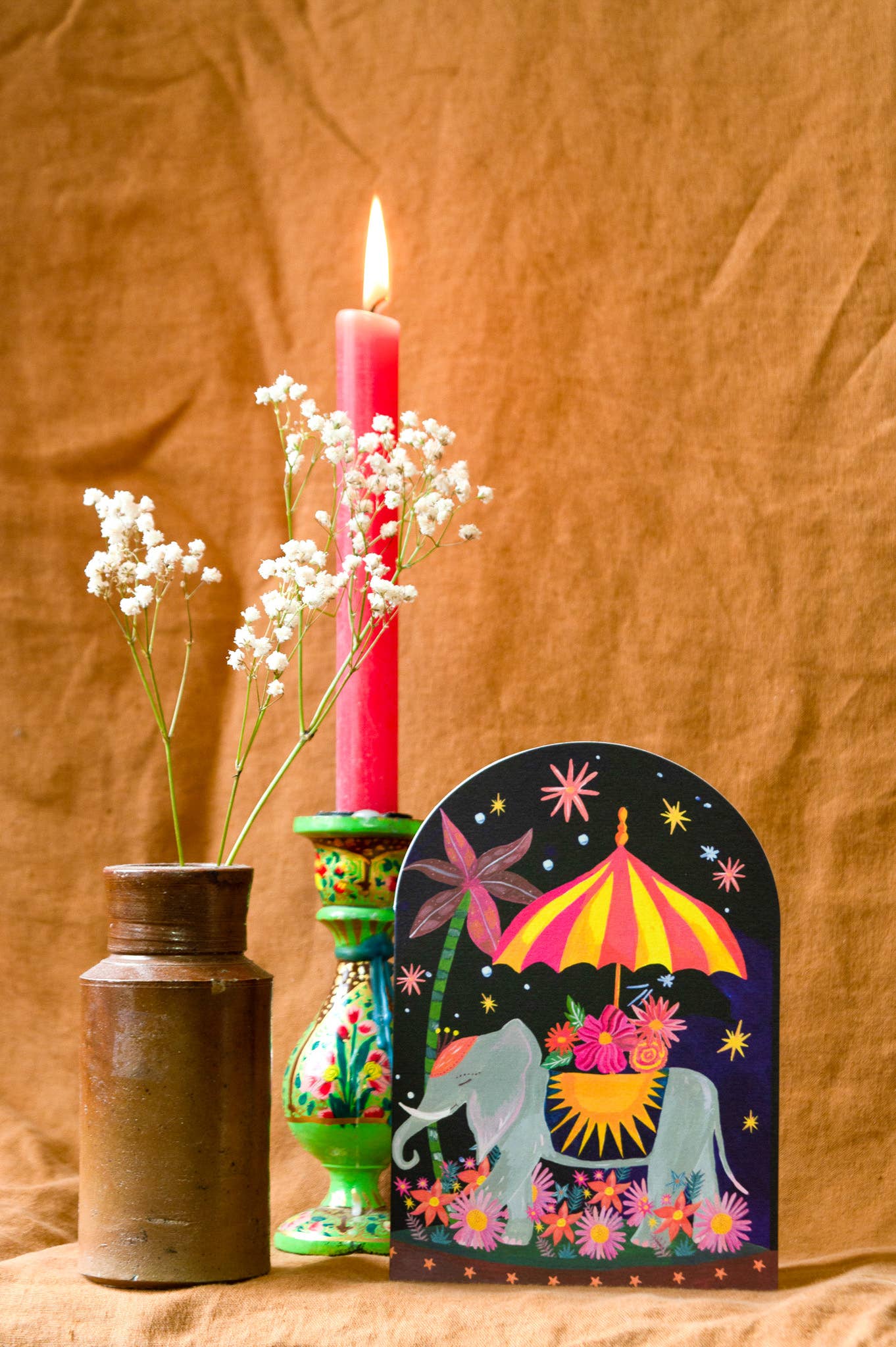Elephant Parade Bell Jar Card