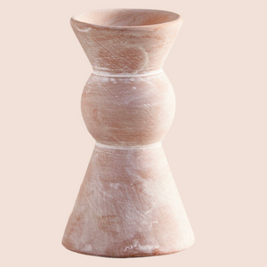 Terracotta Anarkoli Candle Holder