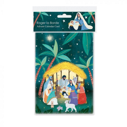 Nativity Advent Card