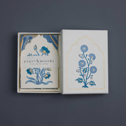 Sapphire Notecard Boxset of 6