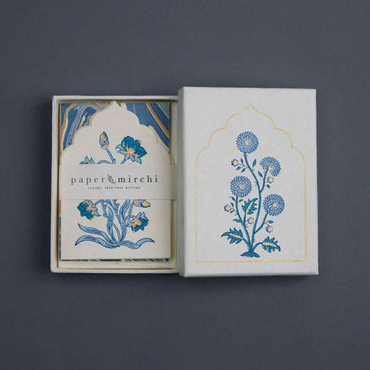 Sapphire Notecard Boxset of 6