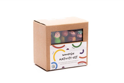 Fair Trade Wooden Nativity Set
