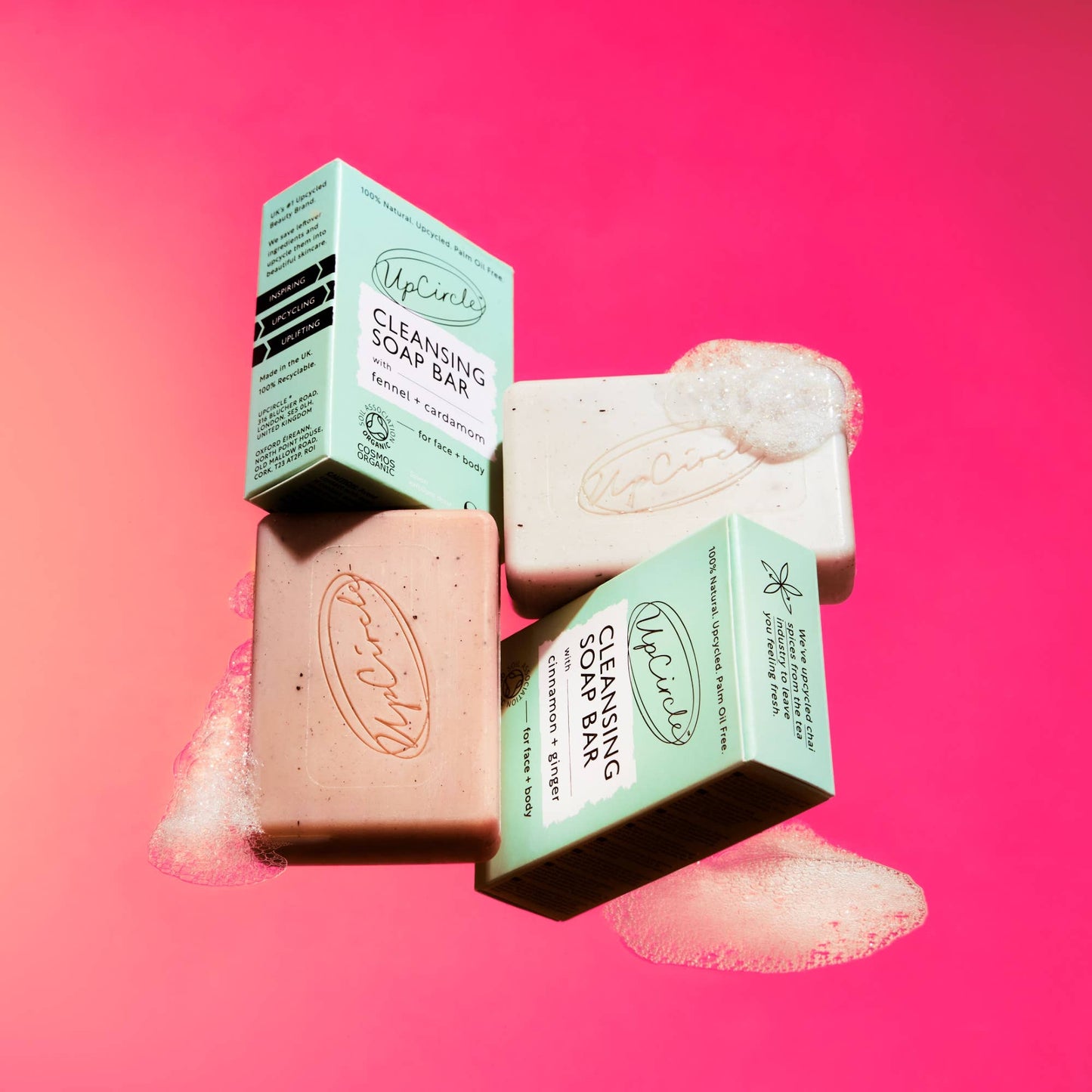 UpCircle Cleansing Fennel + Cardamom Soap Bar