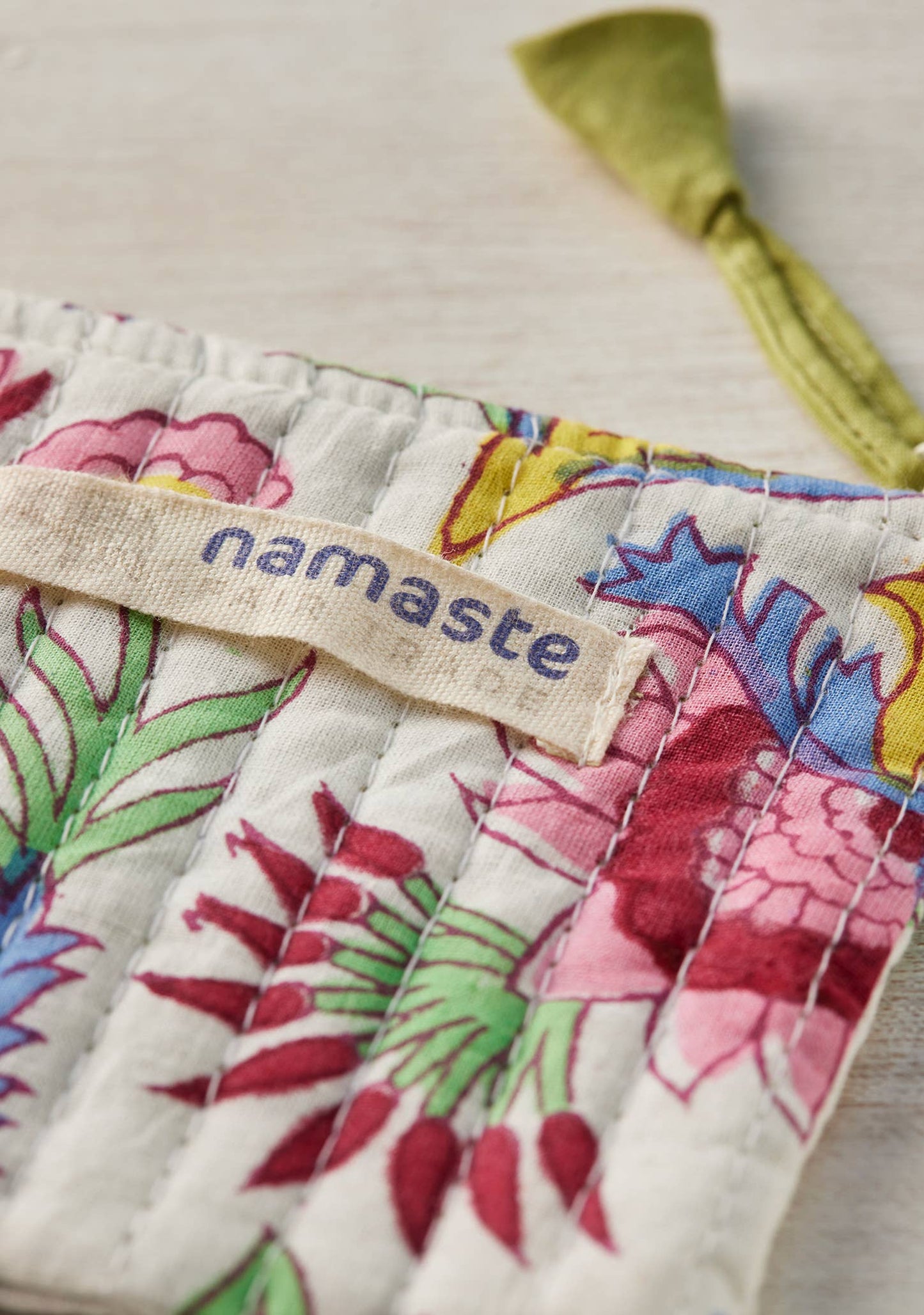 Fairtrade Indian Block Print Coin Purse