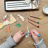 Cotton Twist Dinosaur Scene Craft Kit