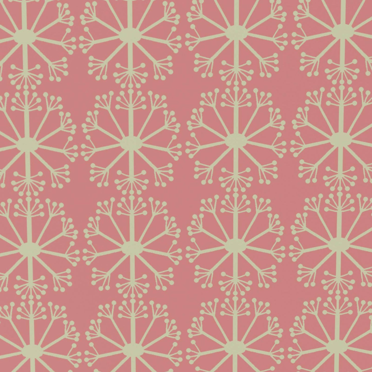 Vegan 100% Recycled Gift Wrap - Pink Ditsy