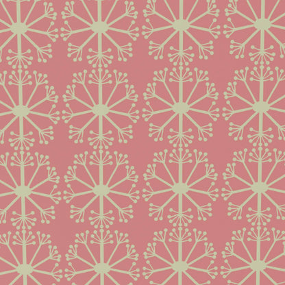 Vegan 100% Recycled Gift Wrap - Pink Ditsy