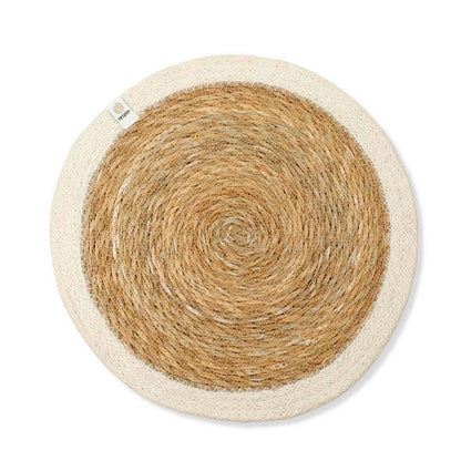 ReSpiin Set of 6 Seagrass & Jute Tablemats