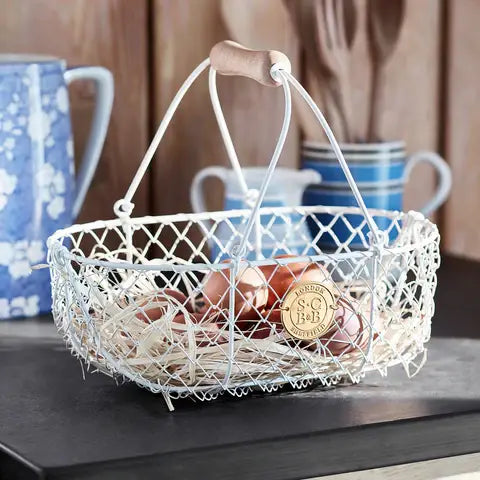 Sophie Conran Small Harvest Basket Buttermilk