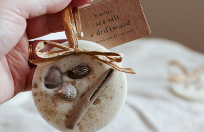 Sea Salt & Driftwood Scented Decoration and Wax Melt
