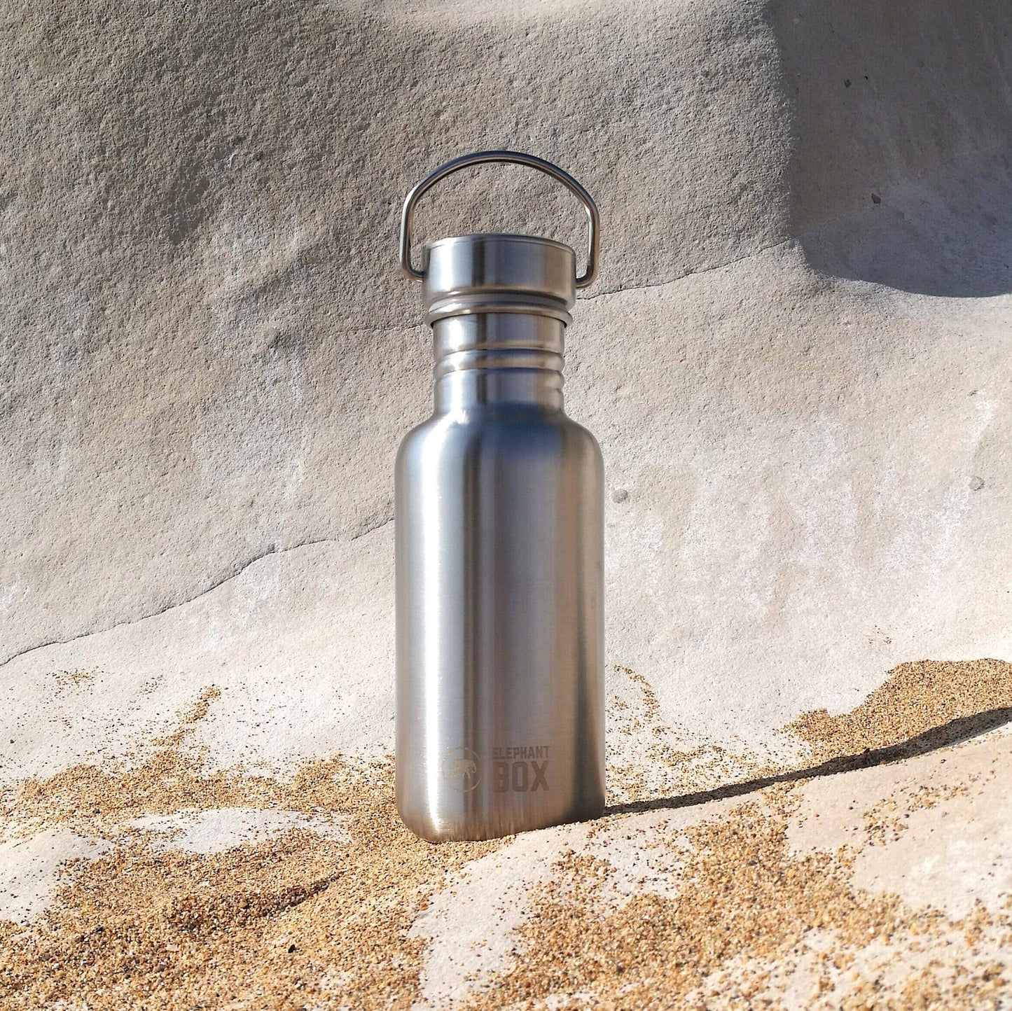 Elephant Box - Stainless Steel Single-Wall Water Bottle 500ml