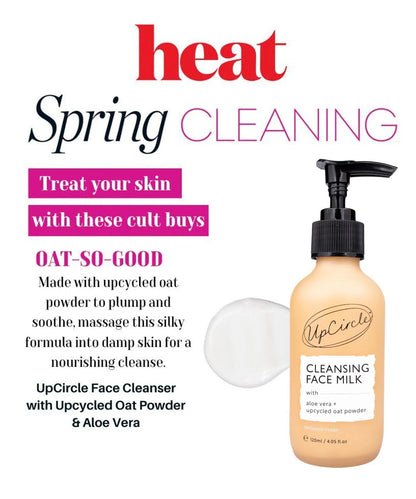 UpCircle Cleansing Face Milk with Aloe Vera + Oat 120ml