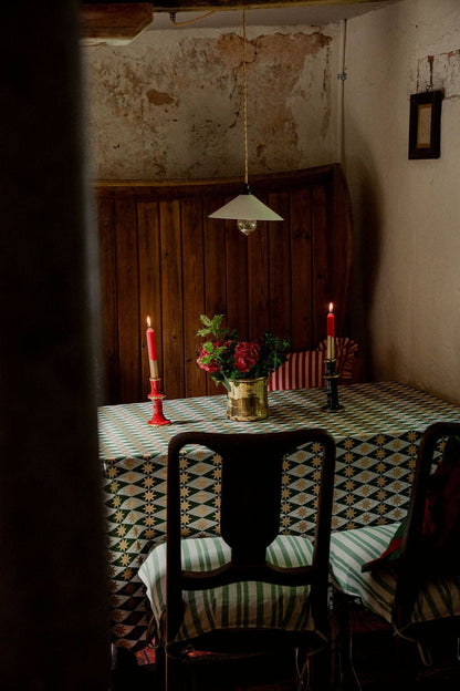 Wintergreen Seville Star Tablecloth