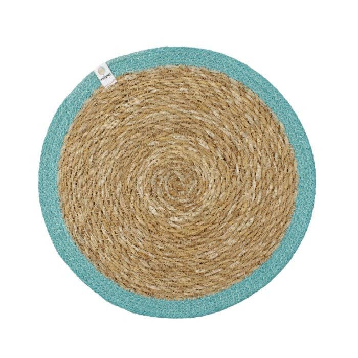ReSpiin Set of 6 Seagrass & Jute Tablemats