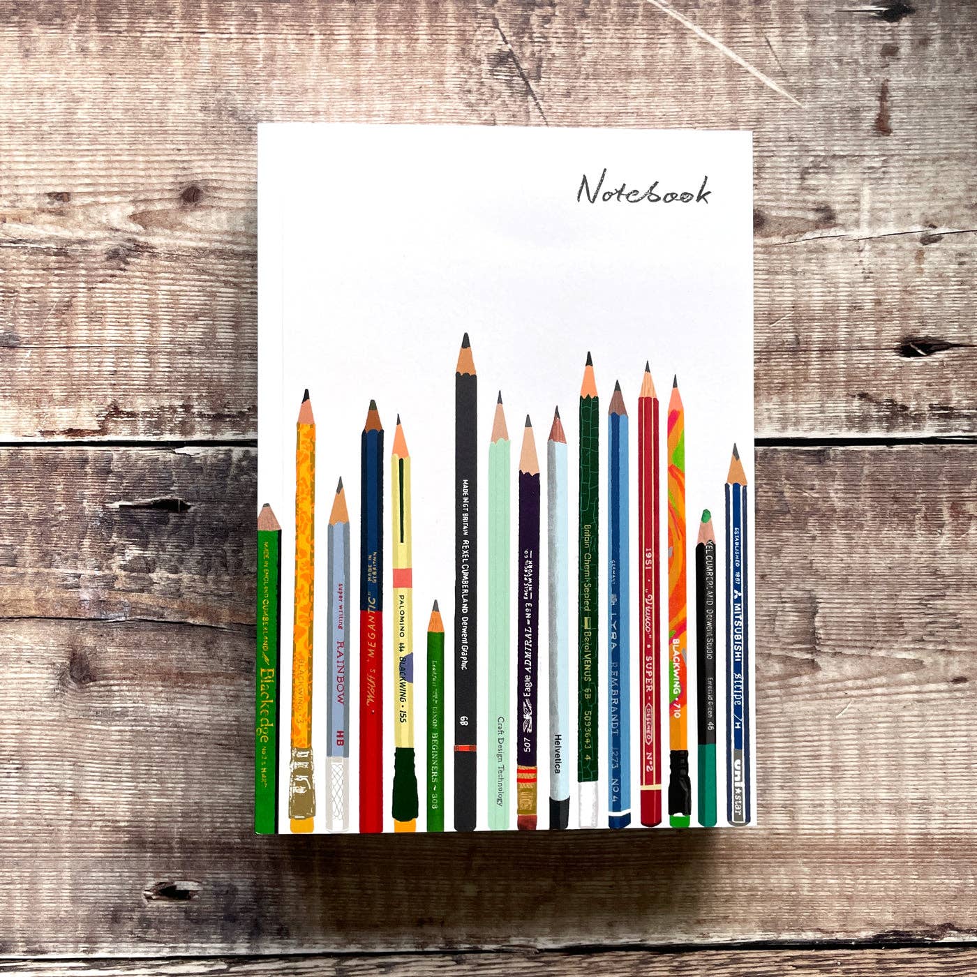 Pencils A5 Pocket Notebook