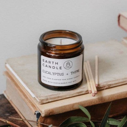 Earth Candle - Eucalptus + Thyme