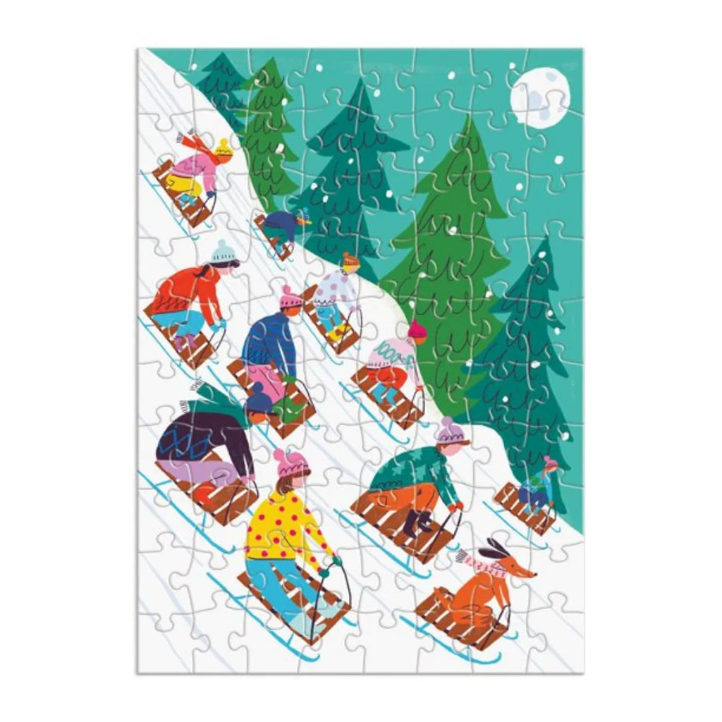 Merry and Bright 12 Days of Christmas Advent Puzzle Calendar by Louise Cunningham