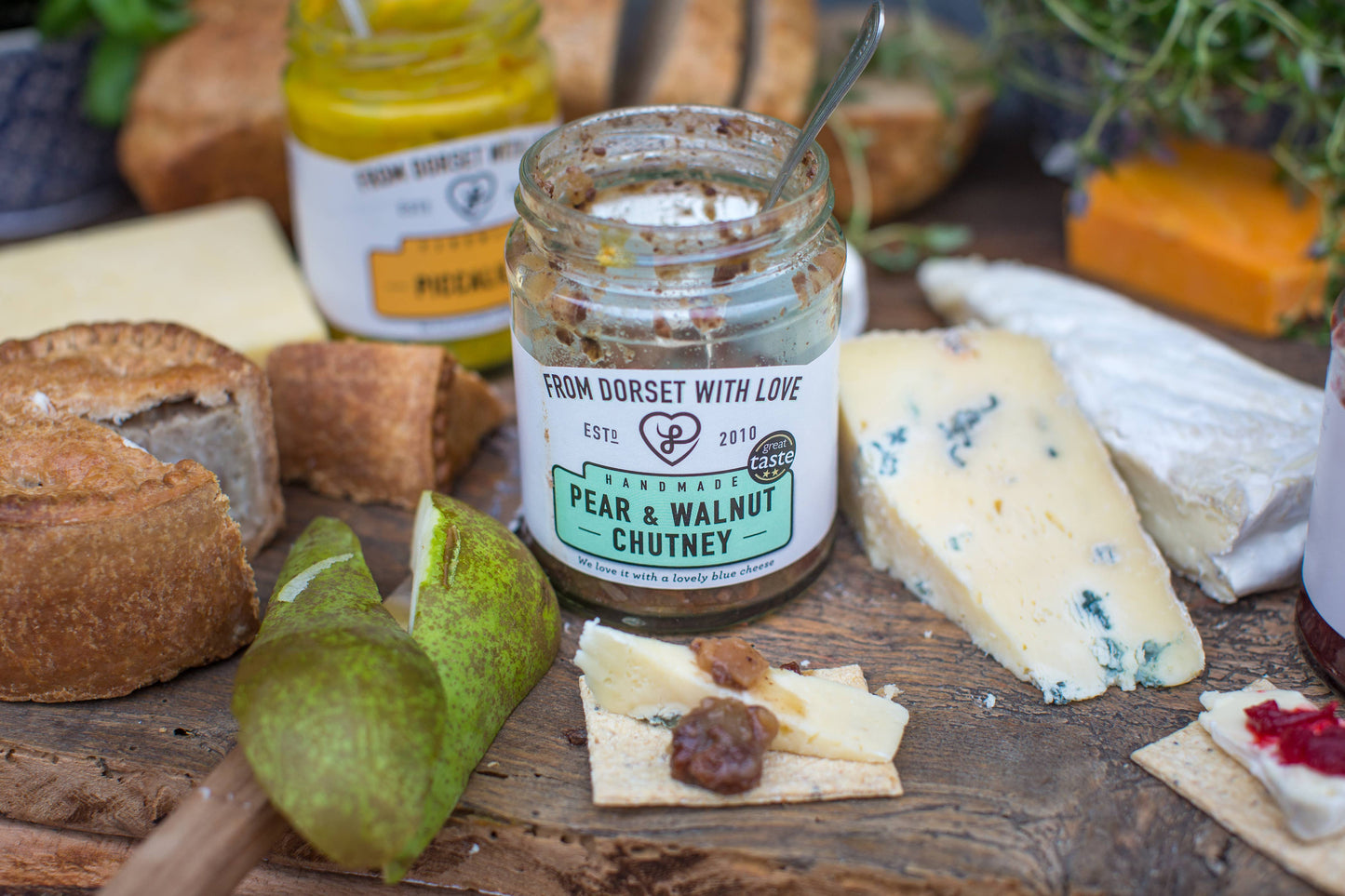 Pear & Walnut Chutney - From Dorset With Love