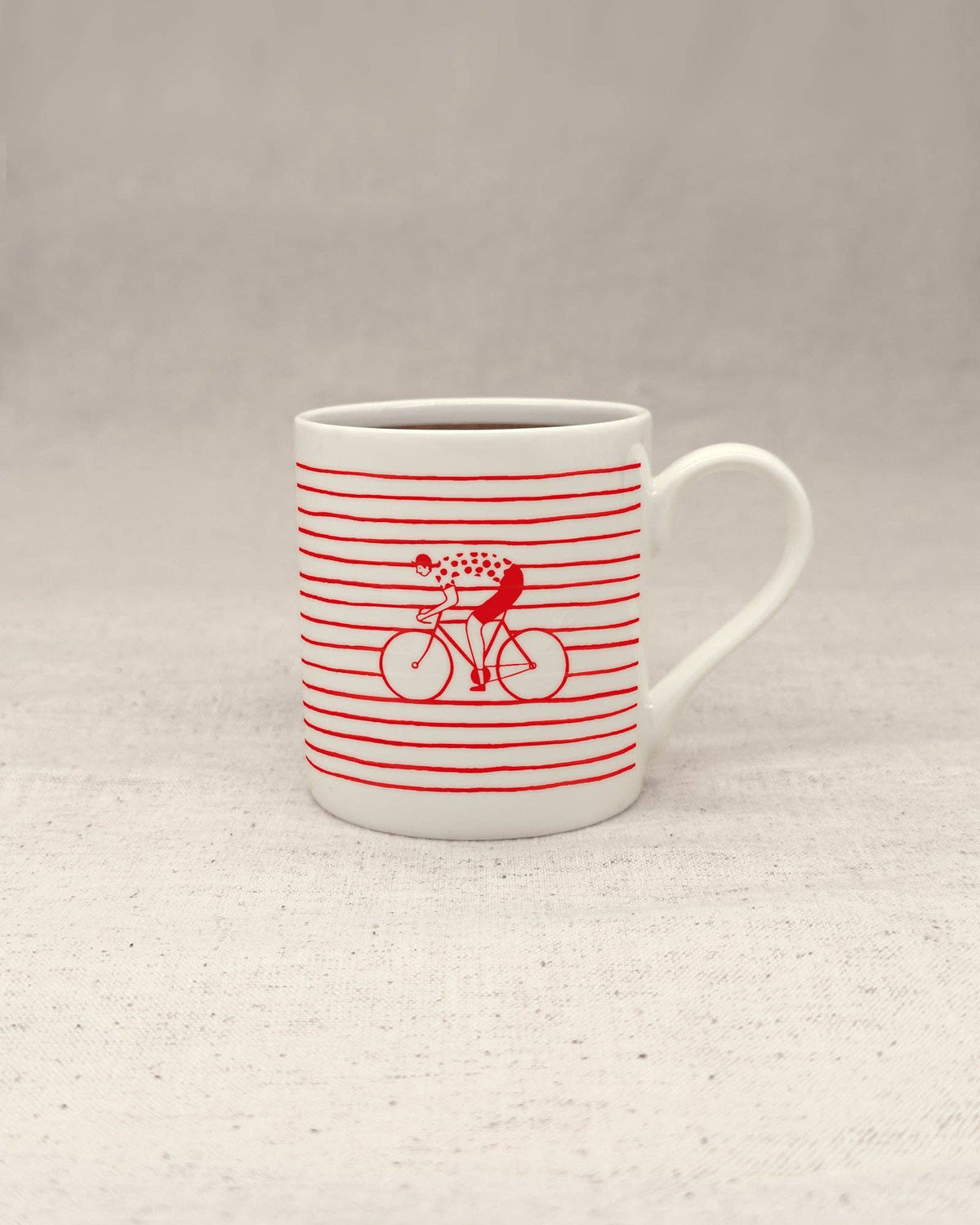 Cyclists Fine China Mug