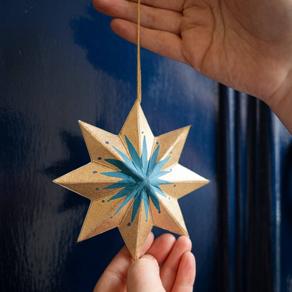Golden Star Board Decoration