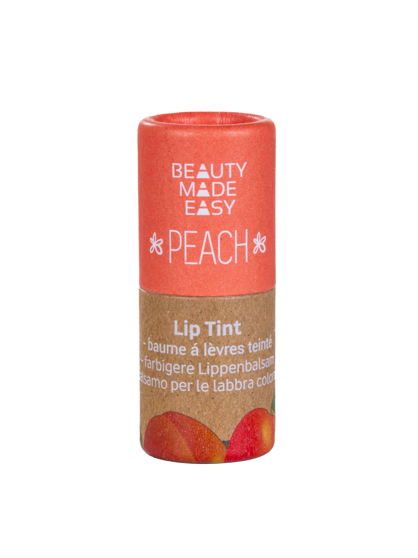Vegan Tinted Lip Balm - Peach