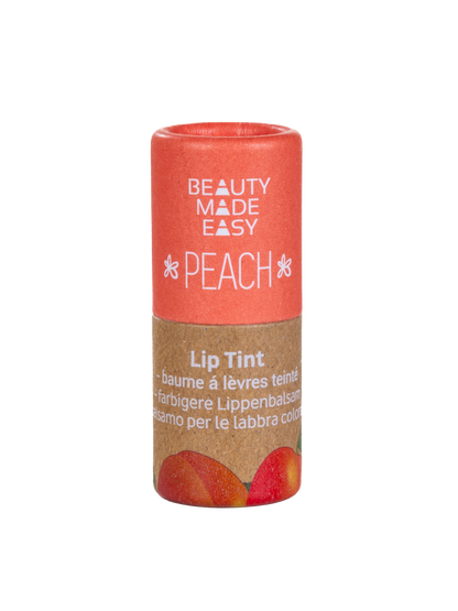 Vegan Tinted Lip Balm - Peach