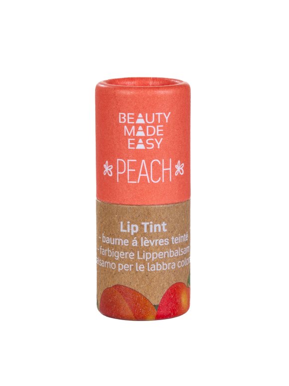 Vegan Tinted Lip Balm - Peach