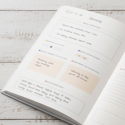 Tulip Vase Wellness Journal