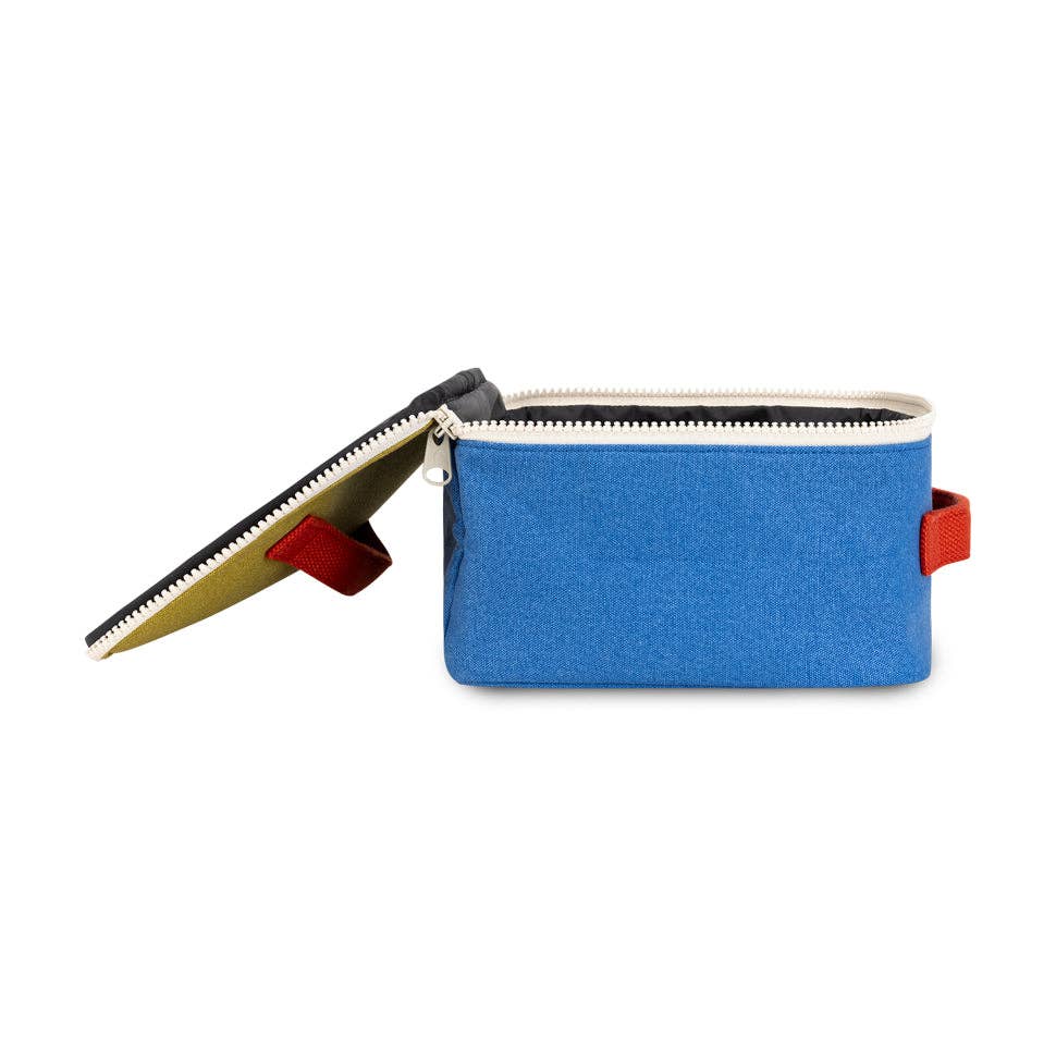 Fluf Square Lunch Bag Cobalt Cactus