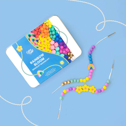 Cotton Twist Rainbow Bloom Bracelet Making Kit