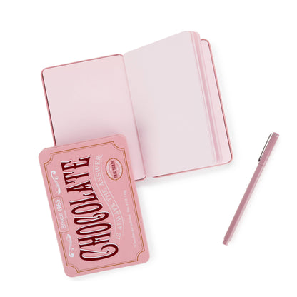 ‘Chocolate Is Always the Answer’ Tin Enclosed Notebook