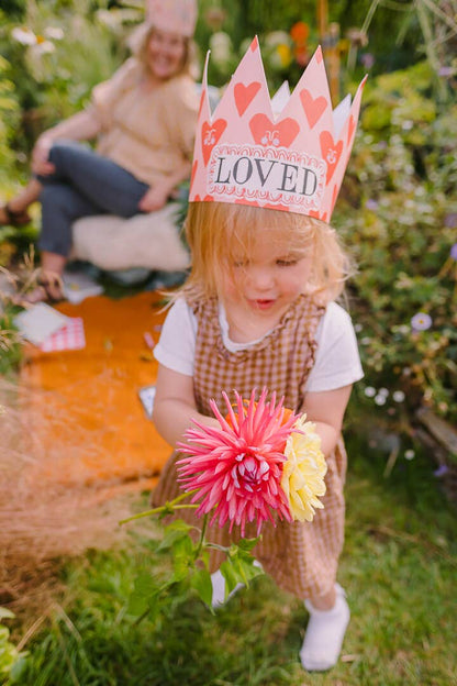 Loved ❤️ Party Hat Card