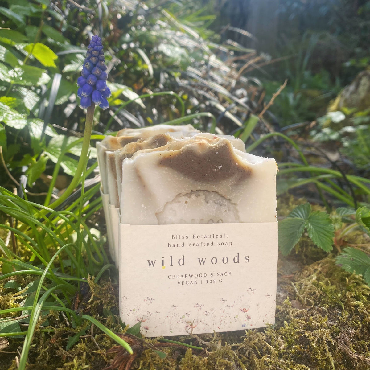 Handcrafted Wild Woods Soap - Cedarwood & Sage