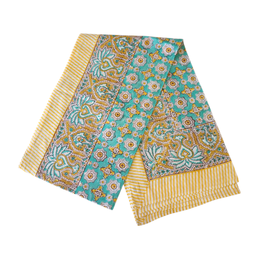 Indian Block Print Scarf / Sarong