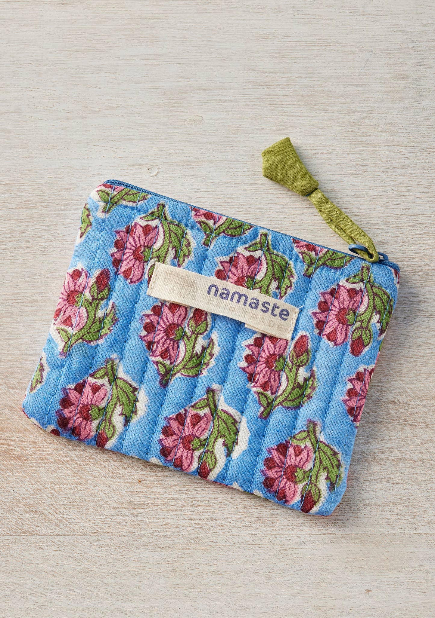 Fairtrade Indian Block Print Coin Purse