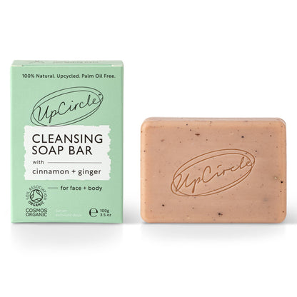 UpCircle Cleansing Cinnamon + Ginger Soap Bar