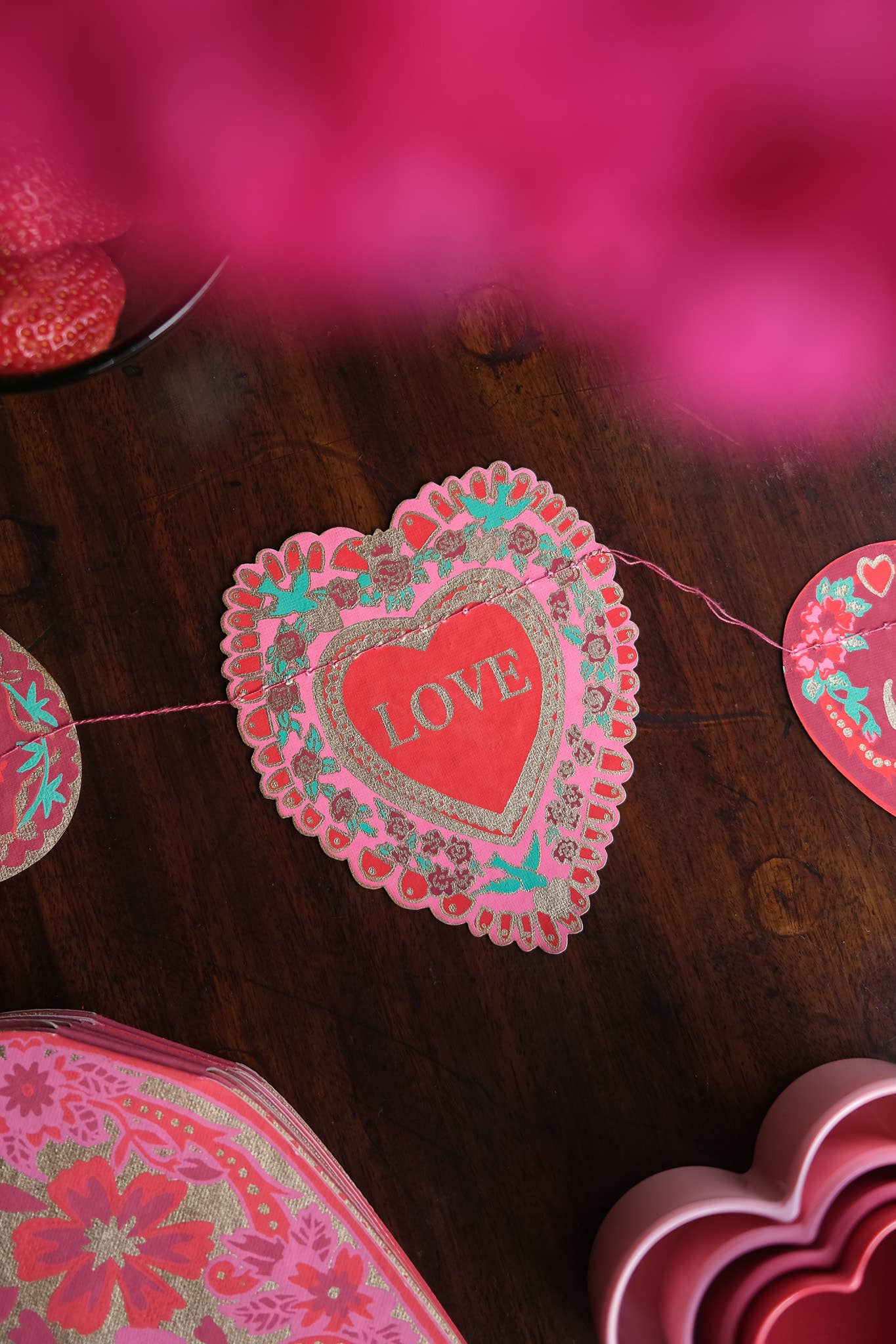 Hearts of Love Garland