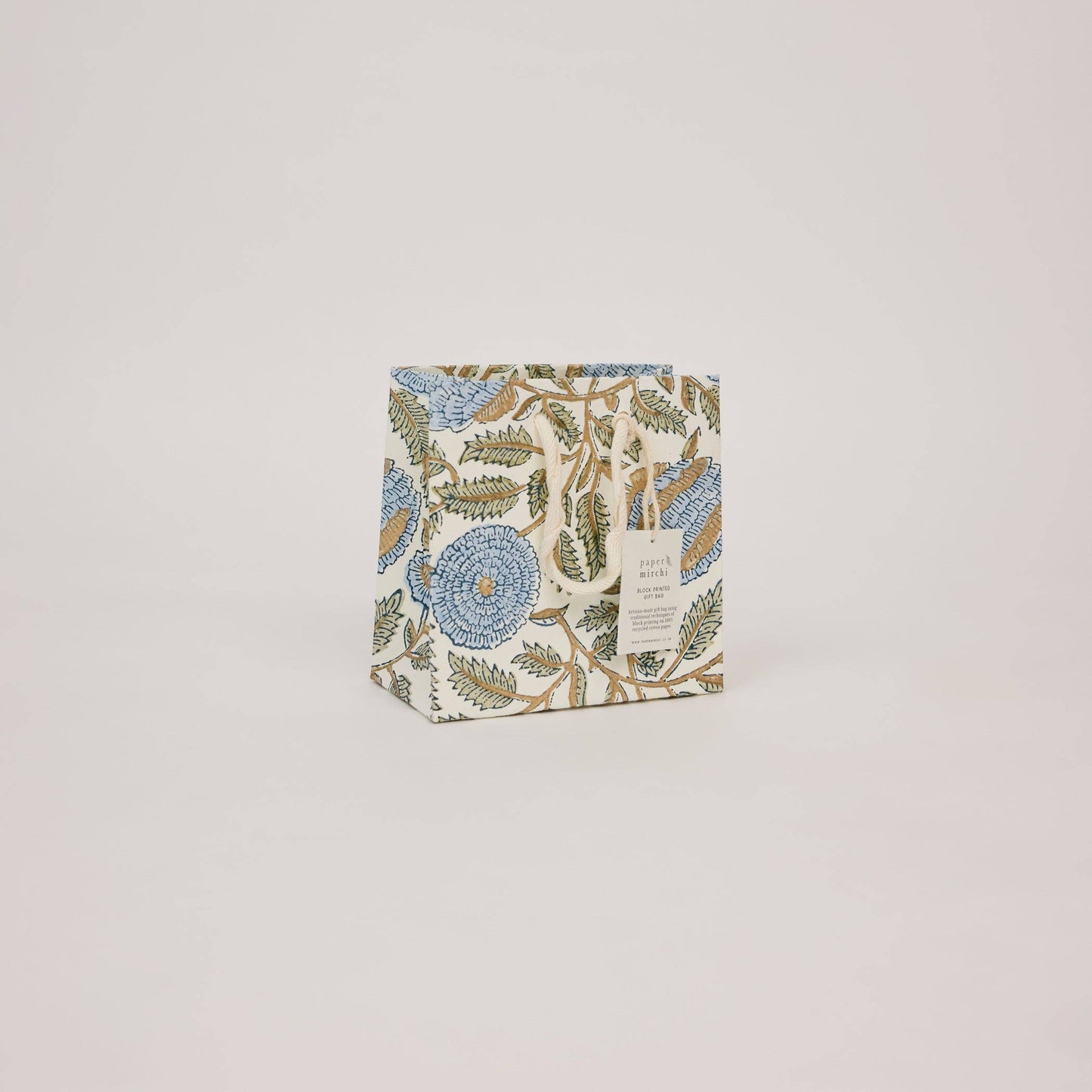 Small Block Printed Gift Bags