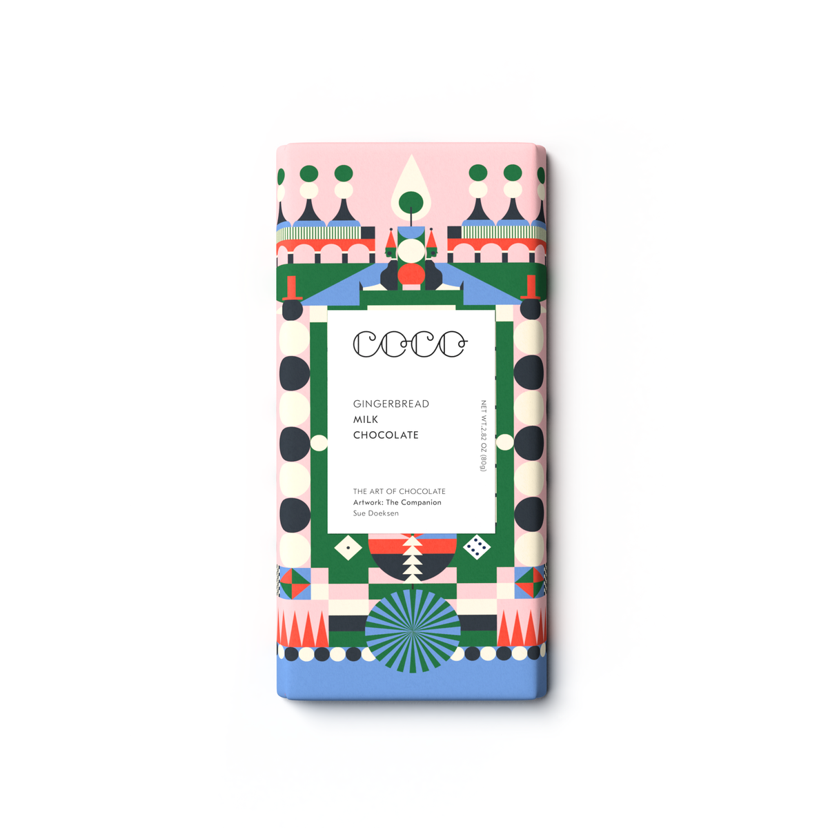 COCO Gingerbread Milk Chocolate Bar