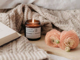 Earth Candle Bergamot + Patchouli Soy Wax Candle