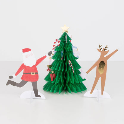 Festive Tree Pop Up Christmas Card