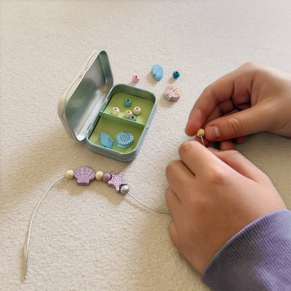 Cotton Twist Seashell Bracelet Gift Kit