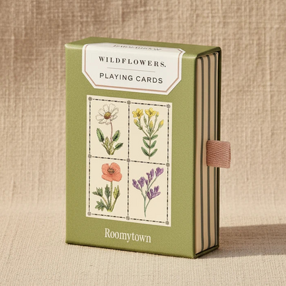 Wildflowers Single Playing Card Deck
