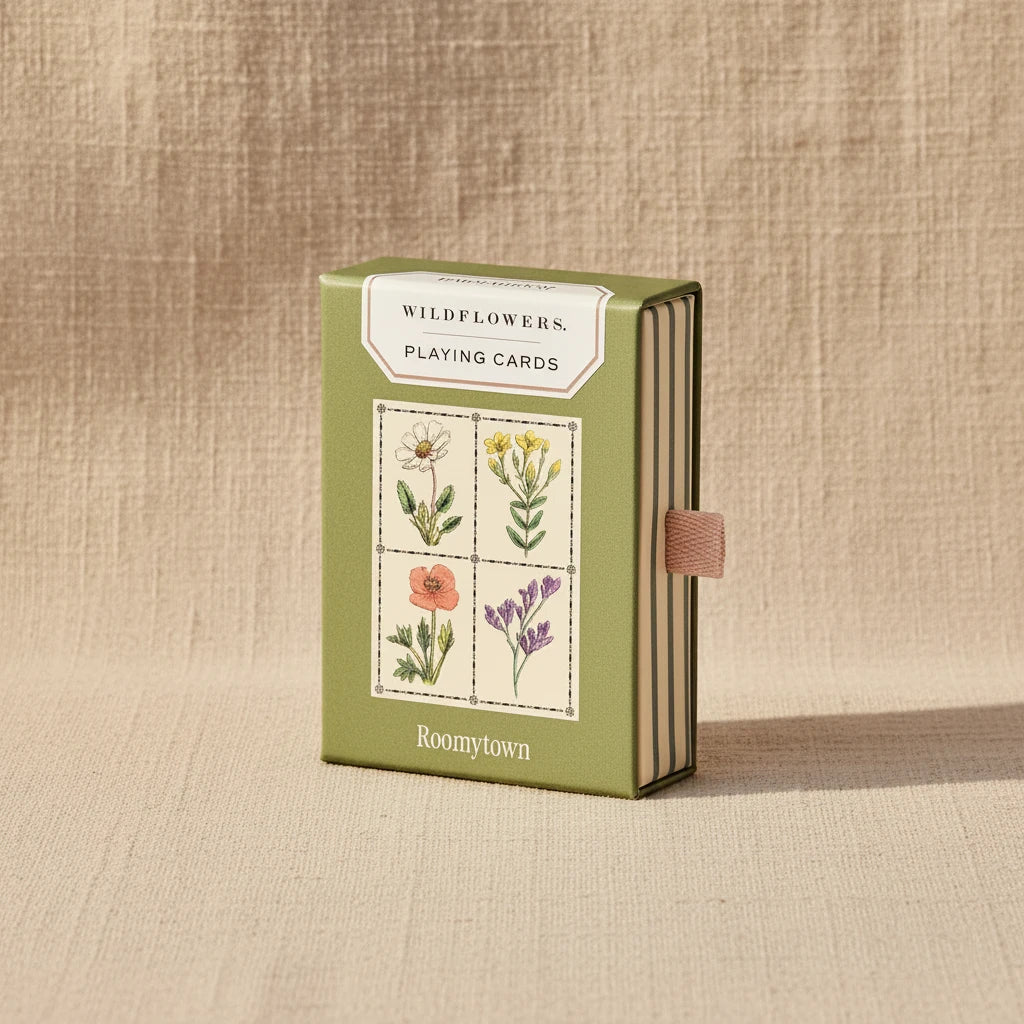 Wildflowers Single Playing Card Deck