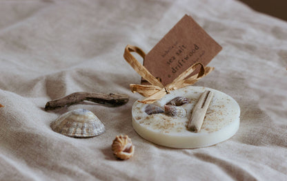 Sea Salt & Driftwood Scented Decoration and Wax Melt