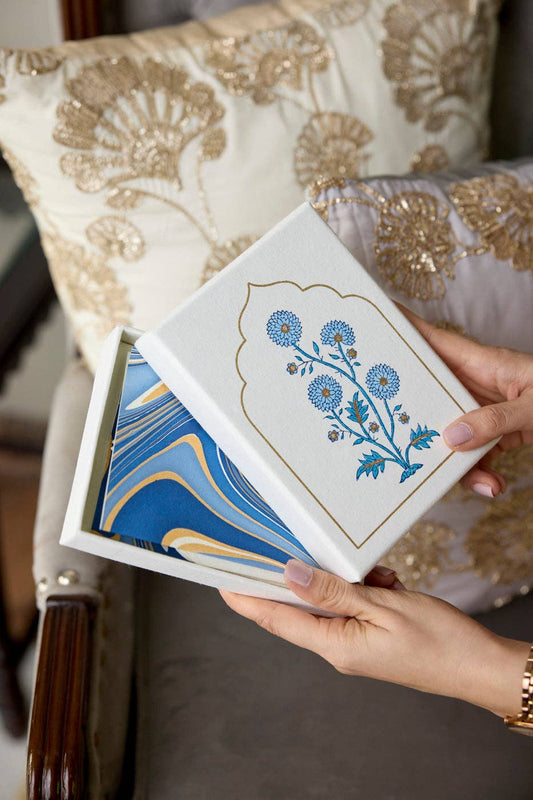 Sapphire Notecard Boxset of 6